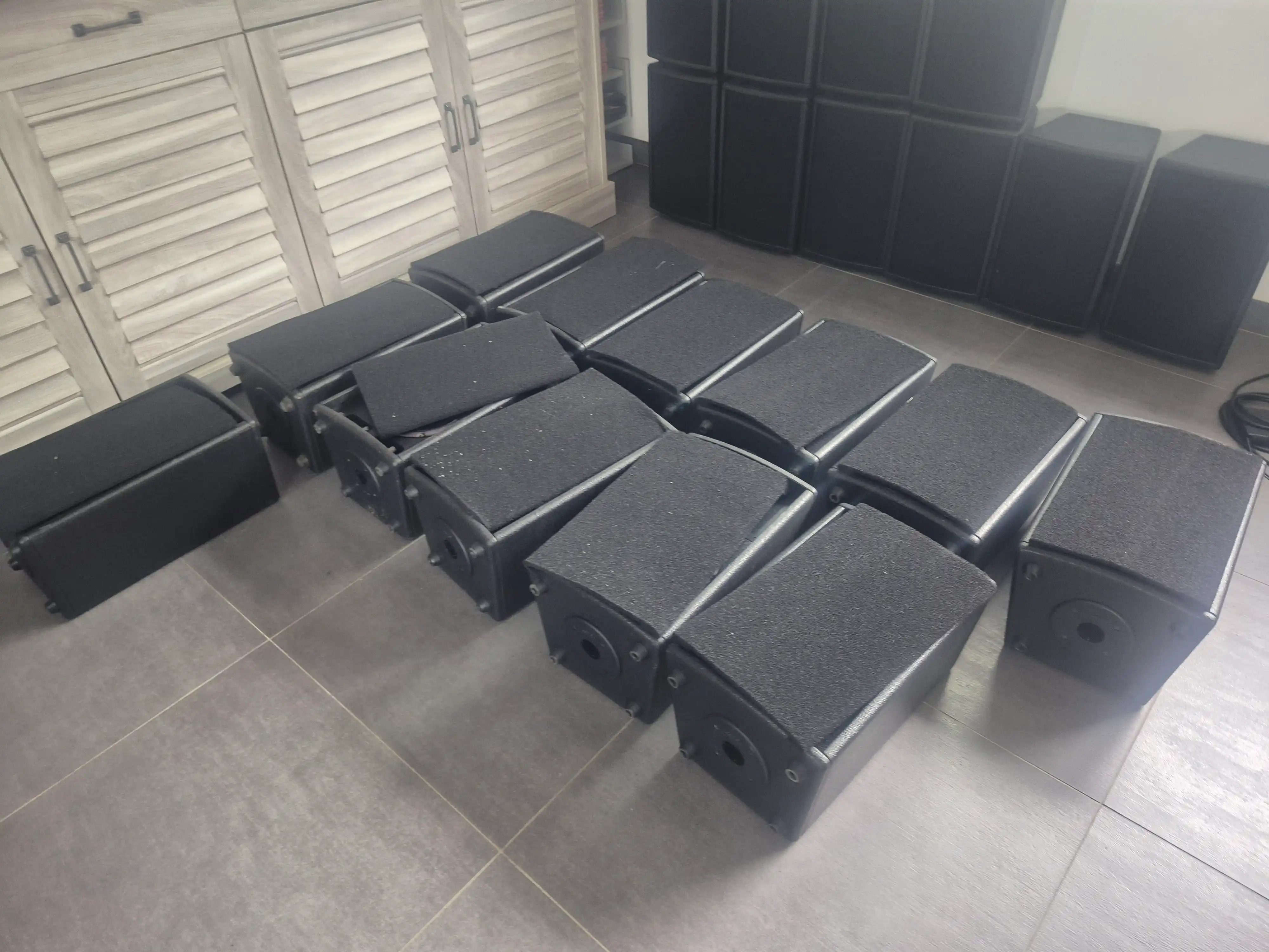 Restauration enceintes sono professionnelles - Atelier